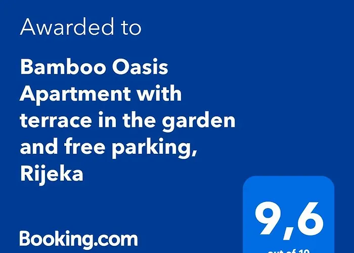 Bamboo Oasis With Terrace In The Garden And Free Parking, * Rijeka